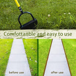 Outdoor Patio Manual Edging Shovel Household Gardening Lawn Edging Tool, Saw Tooth Edge, Sharpened V Edge