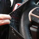 Universal Car Steering Wheel Ice Silk Non-slip Breathable Protective Cover