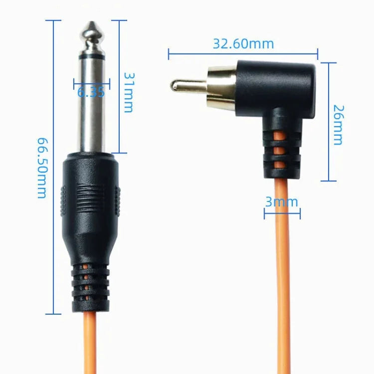 RCA Elbow Tattoo Pen Motor Connector Power Cord