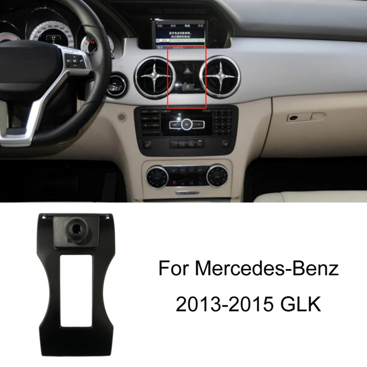 For Mercedes-Benz Left-Handed Drive Mobile Phone Holder Car Air Outlet Base, 05-10 ML, 06-17 R-Class, 08-10 C-Class, 08-12 S-Class, 09-10 B-Class, 11-13 C-Class, 12-19 B-Class, 12 GLK, 12-15 ML, 13-15 GLK, 14-15 E-Class/13-16 E-Class, 12-17 CLS        ...