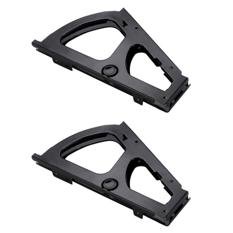 1pair Concealed Shoe Rack Cold Rolled Steel Flap Mounting Fittings, Single Layer Black, Single Layer Gray, Double Layer Black, Double Layer Gray, Three Layer Black, Three Layer Gray