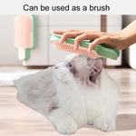 Cats Corner Self-Exciting Ice-Cream Scrubber Pet Massage Brush Toy, Simple Model, Feather Model, Peppermint Ball Model