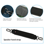 For JBL Xtreme 4 Speaker Silicone Case with Decompression Carrying Strap Portable Protective Shell, With Handle Black, With Handle Blue, With Handle Green