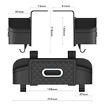 Multifunctional Car Seat Back Tissue Storage Box Hanging Bag