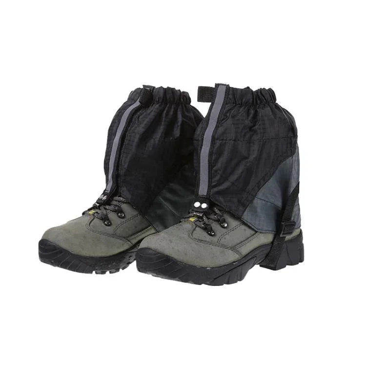 AOTU AT8917 1pair With Reflective Strip Outdoor Mountaineering Hiking Snowproof Footwear Desert Sandproof Shoe Covers