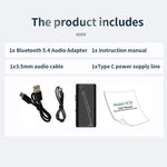 Bluetooth 5.4 Audio Common Ground Isolator Receiver Anti-interference Noise Reducer, M29