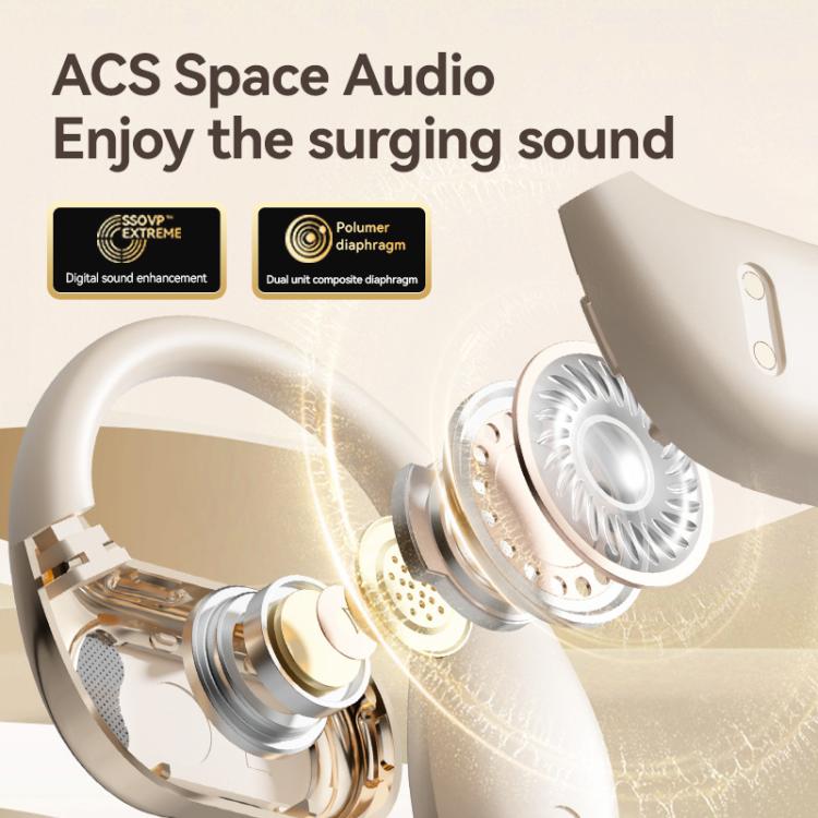 M76 Intelligent AI Translation On-Ear Digital Display Bluetooth Earphone