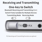 Car Bluetooth Receiver Transmitter 2 In 1 Bluetooth Audio Adapter, GR11