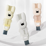 3 In 1 Cup Brush Rabbit Multifunction Crevice Bottle Insulated Mug Groove Rubber Ring Cleaning Brush