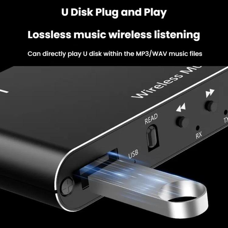 2 In 1 Amplifier AUX Bluetooth 5.4 Audio Adapter, Bluetooth 5.4