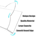 Acrylic Cat-Shaped Mail Sorting Desktop Envelope Rack, YX155