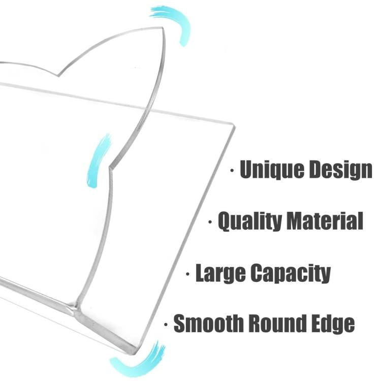 Acrylic Cat-Shaped Mail Sorting Desktop Envelope Rack, YX155