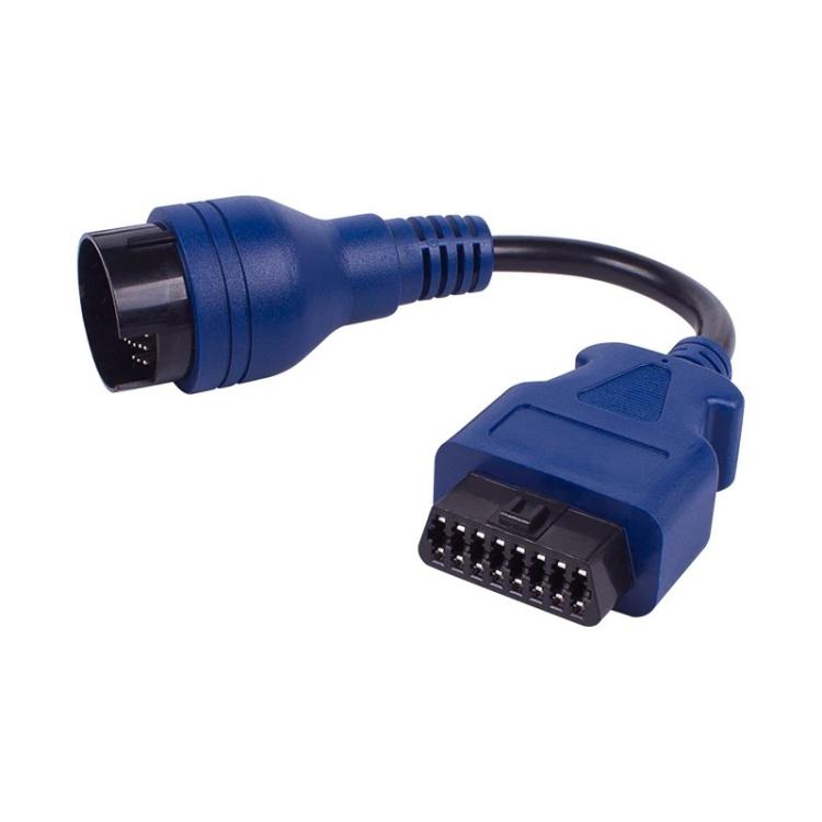 38-pin to OBD16-pin Truck Cable 38-pin OBD Adapter Cable Truck Diagnostic Connector, 38-pin