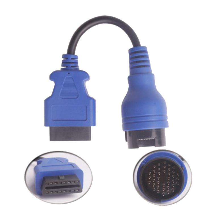 38-pin to OBD16-pin Truck Cable 38-pin OBD Adapter Cable Truck Diagnostic Connector, 38-pin