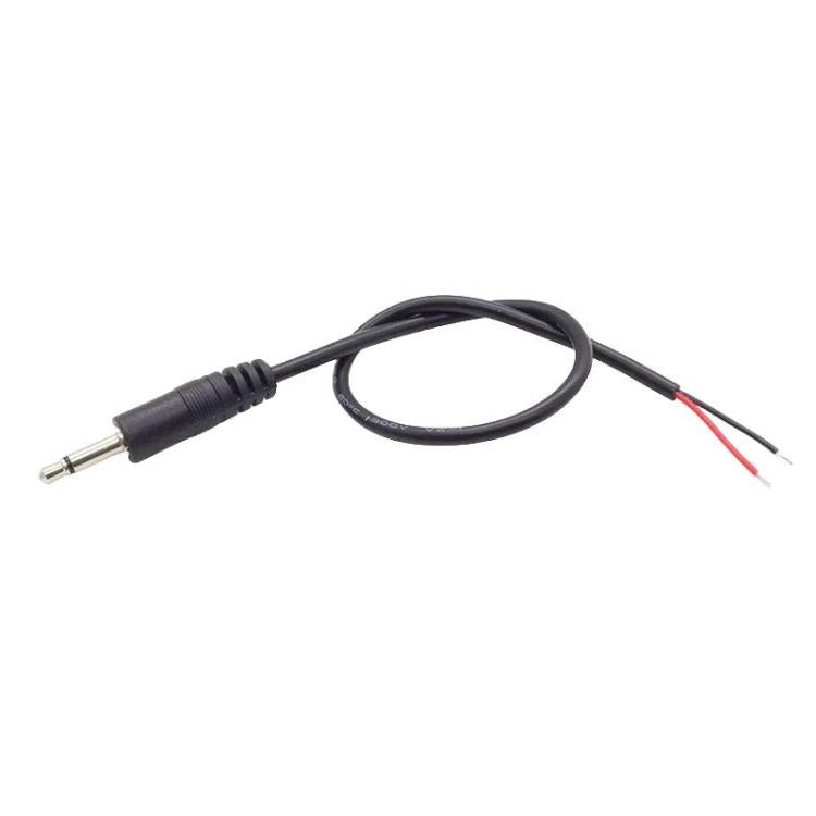 Mono Cable 2Pin AUX Single Head Cable Speaker Audio Power Cord Audio Cord, Length: 25cm, 2.5mm Male, 2.5mm Female, 3.5mm Male, 3.5mm Female