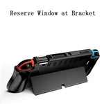 For Switch OLED Console TPU Protective Cover Integrated Shell With 2 Game Card Slots