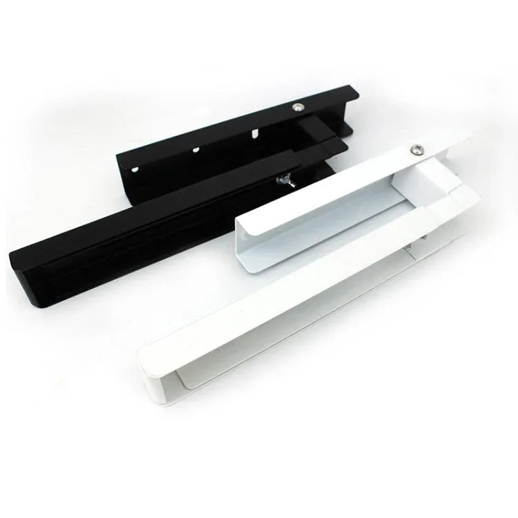 2pcs /Set Retractable Folding Microwave Oven Bracket Carbon Steel Kitchen Shelf