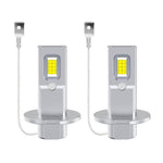 2pcs Mini 1:1 Direct Plug Car LED Headlight Bulb, H1, H3, H7, H11, 9005, 9006, H16, P13W, 9012