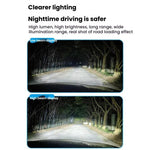 2pcs Mini 1:1 Direct Plug Car LED Headlight Bulb, H1, H3, H7, H11, 9005, 9006, H16, P13W, 9012