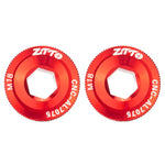 2pcs ZTTO Bicycle Aluminum Alloy Crank Cover Mountain Bike Crank Screws, M18 Black, M18 Red, M18 Blue, M19 Black, M19 Red, M19 Blue, M20 Black, M20 Red, M20 Blue