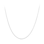S925 Sterling Silver Platinum-Plated Snake Bone Basic Necklace, S Thickness 0.08cm
