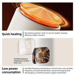 Portable Wireless Baby Bottle Warmer 400ml Adjustable Temperature Travel Thermos, Type-C Fast Charging, CT01 10000 mAh, CT01 18000 mAh