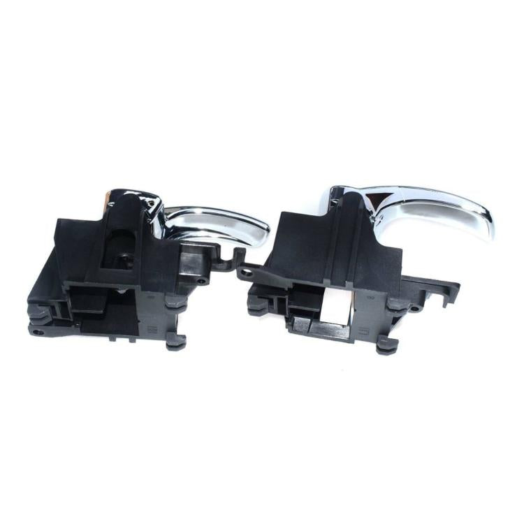 For Nissan Pathfinder Car Left and Right Chrome Interior Door Handles, Left 80671-4X02B, Right 80670-4X02B