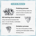 S925 Sterling Silver Oxidized Bouquet Bracelet Beads