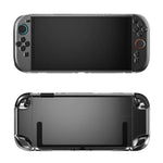 For Nintendo Switch 2 Crystal Shell Case Split Gamepad Transparent Protective Cover