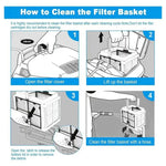9991460-R1 Ultrafine Filter Basket For Dolphin Robot Cleaner S50 Active 10 Echo