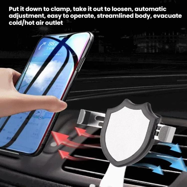 Air Outlet Clip-on Gravity 360-degree Rotating Car Phone Holder, Gray Eagle Beak Clip, Silver Eagle Beak Clip, Gold Eagle Beak Clip