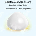 Triangle-Shaped Post-Surgical Spa Silicone Prosthetic Breasts Swimming Breasts Sports Swimwear Bra Pads, XS, S, M, L, XL, XXL, XXXL