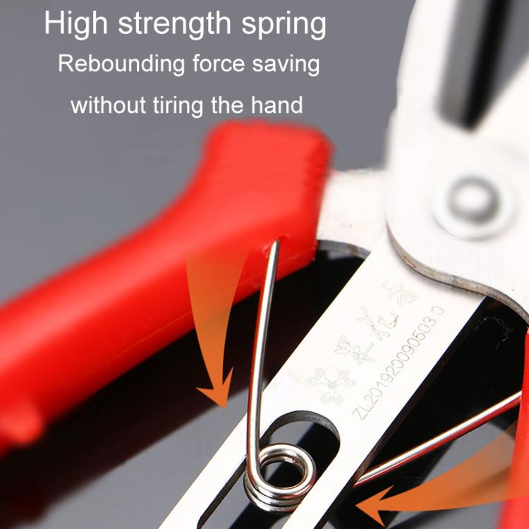 Agricultural Fruit And Flower Thinning Scissors Home Gardening Pruning Tools, 6608-1