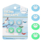 For Nintendo Switch 2 Joy-Con 2pairs Claw-Print Silicone Thumb Grip Caps Button Covers