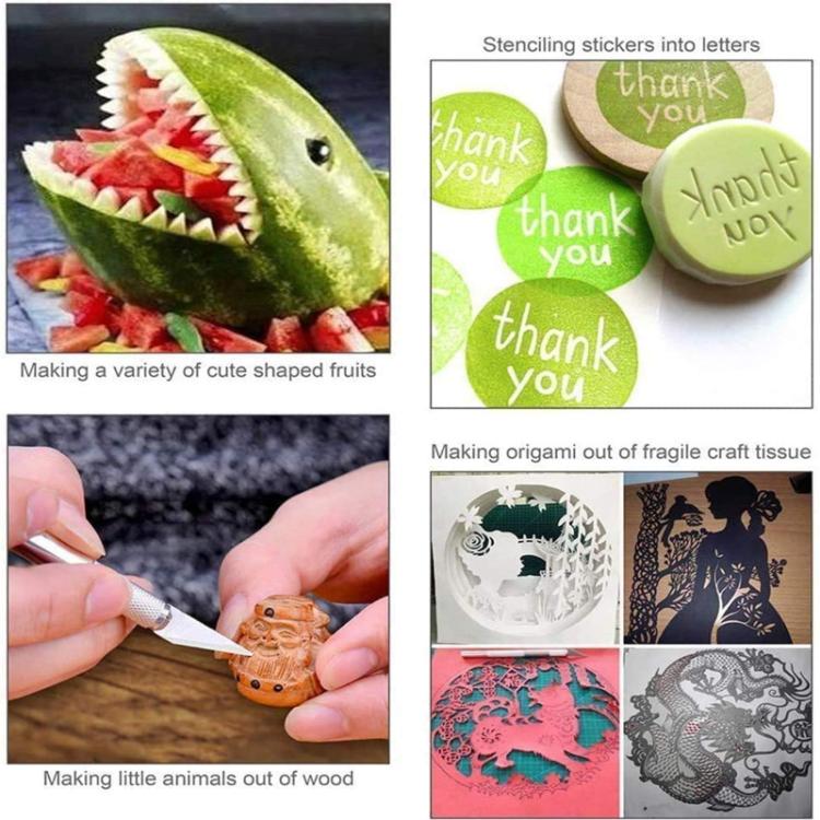 Craft Vinyl Sticker Wall Decal DIY Embossed Engraving Weeding Tool Set, 23pcs /Set
