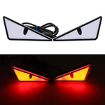2pcs Motorcycle License Plate Screw Light Modifications Universal Decorative Car Lights, Triangle Light Blue, Triangle Light Red, Triangle Light Green, Semicircular Light Blue, Semicircular Light Red, Semicircular Light Green