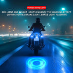 Highlight Motorcycle Rotating Brake Lights LED Tail Lights Modified Car Lights, Windmill, Gear, Bauhinia Flower, Whirlwind, Million Flowers, Compass
