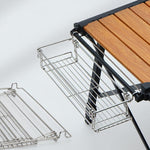 CLS Outdoor IGT Aluminum Plate Table Expansion Rack Folding Table Accessories