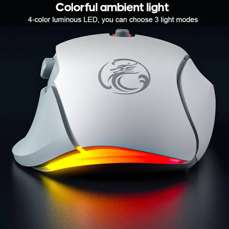 iMICE G800 7 Keys 7200DPI Wired Gaming Silent Mouse With LED Lighting