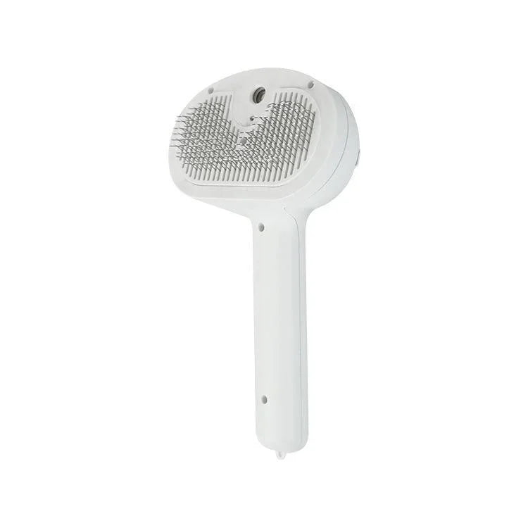 Pet Blue Light Antibacterial Spray Massage Knot Comb