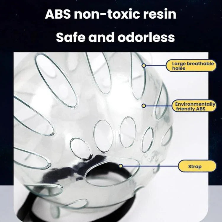 Cat Space Hood Anti-Bite Mouth Cover + Second-Generation Foot Cover, Small Light Green, Small Pink, Small Light Blue, Large Light Green, Large Pink, Large Light Blue