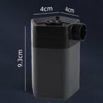 Portable Electric Air Pump Outdoor Camping Air Mattress Pump Inflatable Pool Inflator, Wireless Battery
