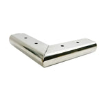 3cm Thick Stainless Steel Sofa Support Heightening Pad, Black Linear Shape, Black Figure-of-Seven Shape, Silver Linear Shape, Silver Figure-of-Seven Shape