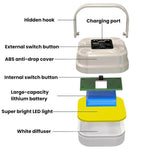 WS-C08 Outdoor Three Level Lighting Camping Lantern Compact Portable Multifunctional Tent Lamp