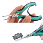 ProsKit PM-396H Stainless Steel Non-Toothed Flat-Nose Pliers Precision Electronic Flat-Jaw Pliers, PM-396H
