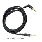 For SteelSeries Arctis Nova Pro / 1 1.5m Gaming Headset 3.5mm Cable, TPE, Braided