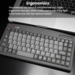 Little Kangaroo DS-9827 88 Key Wired Keyboard With Magnetic Ring Laptop Industrial Office Keyboard, PS2, USB