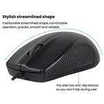 Little Kangaroo DS-9821 DS-911 Laptop Industrial Wired Keyboard And Mouse Set, USB, PS2
