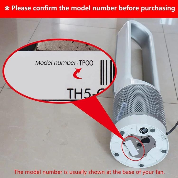 Air Purifier Bladeless Fan Remote Control, For Dyson HP04 / HP05 / HP06 / HP09, For Dyson TP05 / PH01, For Dyson HP00 / HP01, For Dyson  AM10, For Dyson AM04 / AM05, For Dyson DP01 / DP03 / TP02 / TP03, For Dyson  BP01, For Dyson HP02 / HP03
