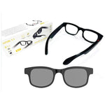 AIMB-V3 Smart Glasses With Interchangeable Sunglasses + Blue Light Blocking Lenses, AIMB-V3